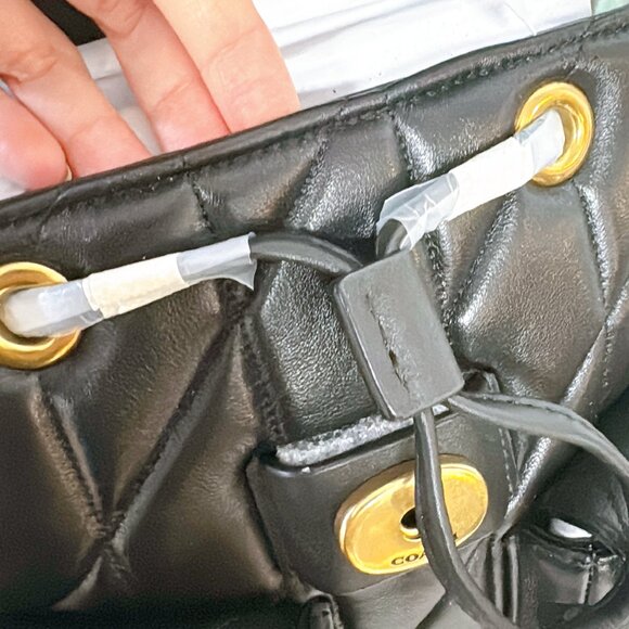 Coach  CU076  Tabby Backpack With Pillow Quilting - Picture 7 of 8